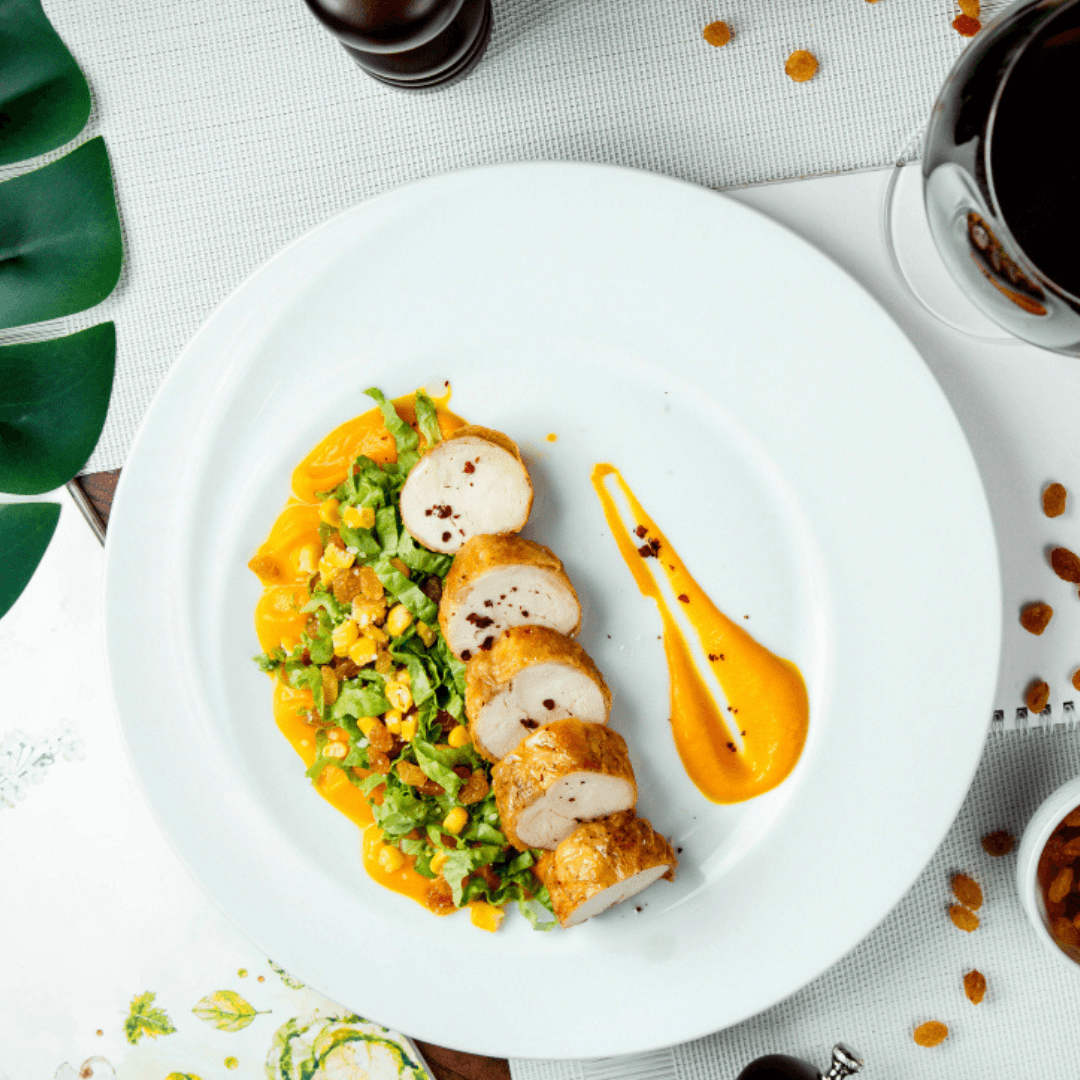 Menu : Tartelette clémentine & poivre de Timut